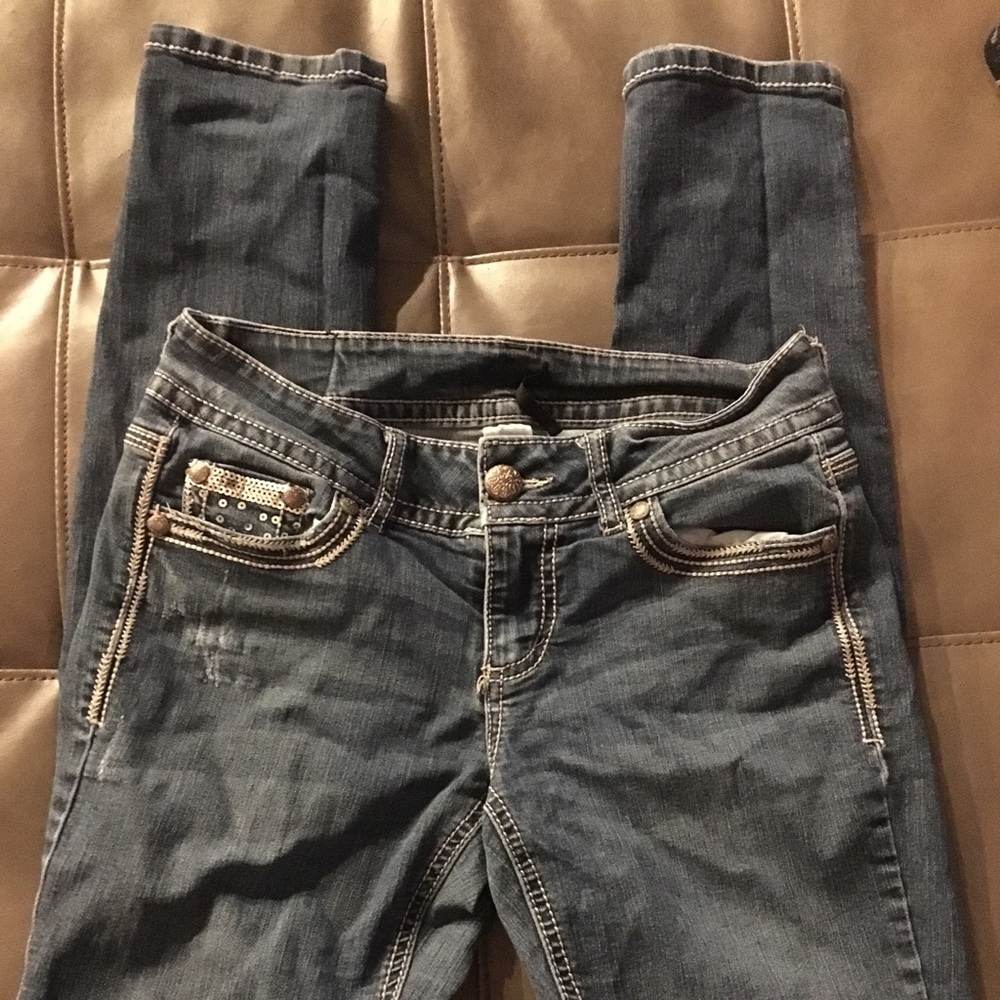 Blue Skinny Jeans